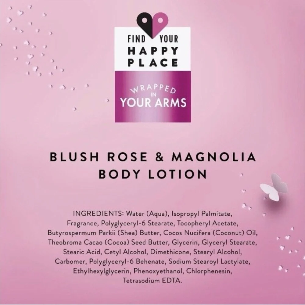 NEW Wrapped In Your Arms Body Lotion Blush Rose